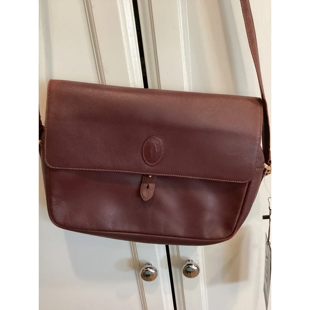 Cartier Leather Crossbody Bag Shoulder Bag‎ Designer Purse